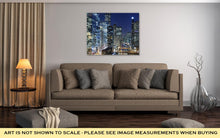 Load image into Gallery viewer, Gallery Wrapped Canvas, Chicago At Night
