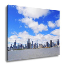 Load image into Gallery viewer, Gallery Wrapped Canvas, Chicago City Urban Skyline