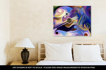 Load image into Gallery viewer, Gallery Wrapped Canvas, Abstract Music And Rhythm Painting