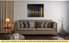 Load image into Gallery viewer, Gallery Wrapped Canvas, The Skyline Of Doha Qatar