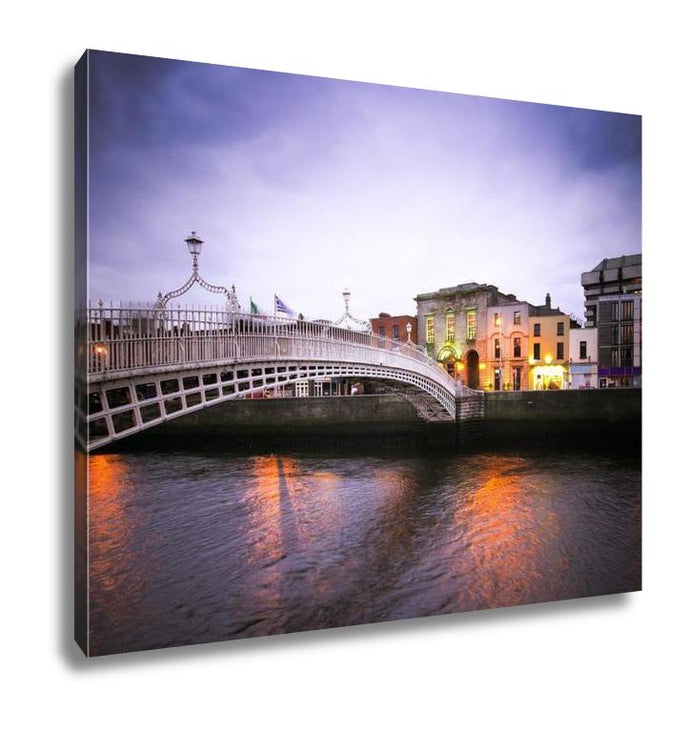Gallery Wrapped Canvas, Hapenny Bridge Dublin