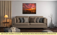 Load image into Gallery viewer, Gallery Wrapped Canvas, Sunset In West Lake Hanoi Vietnam