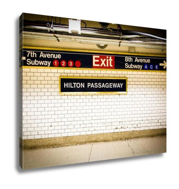 Gallery Wrapped Canvas, Penn Station Subway Nyc