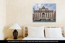 Load image into Gallery viewer, Gallery Wrapped Canvas, Trevi Fountain