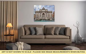 Gallery Wrapped Canvas, Trevi Fountain