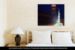 Gallery Wrapped Canvas, Landmarks Of Cleveland