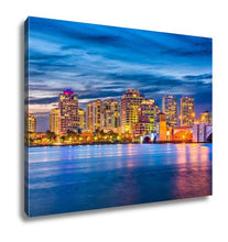 Load image into Gallery viewer, Gallery Wrapped Canvas, West Palm Beach Florida