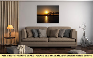 Gallery Wrapped Canvas, New Orleans Sunrise
