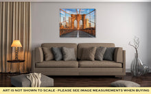 Load image into Gallery viewer, Gallery Wrapped Canvas, Brooklyn Bridge New York City Nobody At Sunrise
