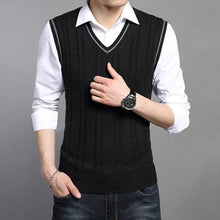 Load image into Gallery viewer, SMF Navigator V-Neck Argyle Vest