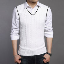 Load image into Gallery viewer, SMF Navigator V-Neck Argyle Vest