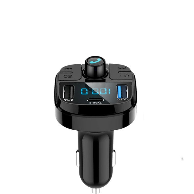 R-FLY Quick Charge 3.0 Bluetooth Car Charger