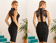 Load image into Gallery viewer, SMF Adyce Backless Hollow Out Midi Dress