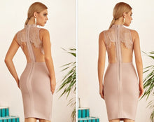 Load image into Gallery viewer, SMF Adyce Backless Hollow Out Midi Dress
