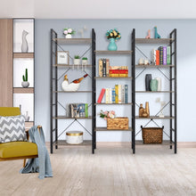 Load image into Gallery viewer, Vintage 5-Shelf Open Bookcase