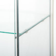 Load image into Gallery viewer, Floor Standing Glass Curio Bookshelf