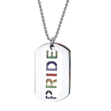 Load image into Gallery viewer, Rainbow PRIDE Necklace
