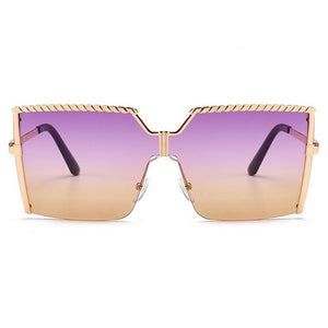 SMF AM Semi-Rimless Sunglasses
